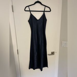 Babaton Kinji Slip Dress (Navy Blue)